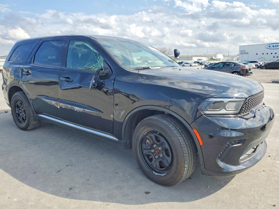 2025 Dodge Durango VIN 1C4RDJFG7SC527072 COPART salvage auction — FRONT END, Ok - Cert Of Title-Salvage, sold $14,800 on 2026-07-29 (photo 4)