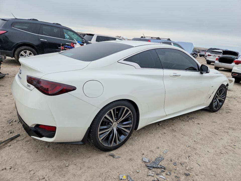 2018 Infiniti Q60 VIN JN1EV7EL7JM391258 COPART salvage auction — FRONT END, Ut - Salvage Certificate, sold $150 on 2026-07-17 (photo 3)