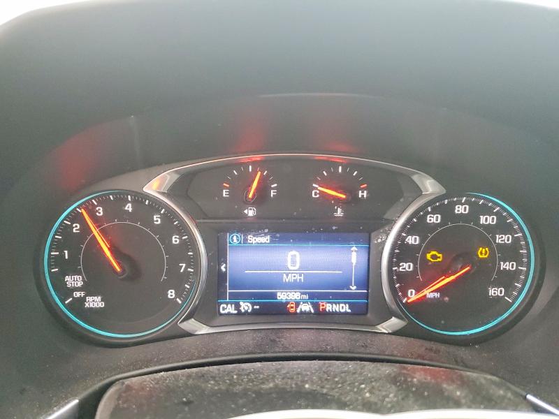 2020 Chevrolet Equinox VIN 2GNAXJEV2L6154853 COPART salvage auction — FRONT END, Oh - Cert Of Title-Salvage, sold $3,450 on 2026-07-03 (photo 9)