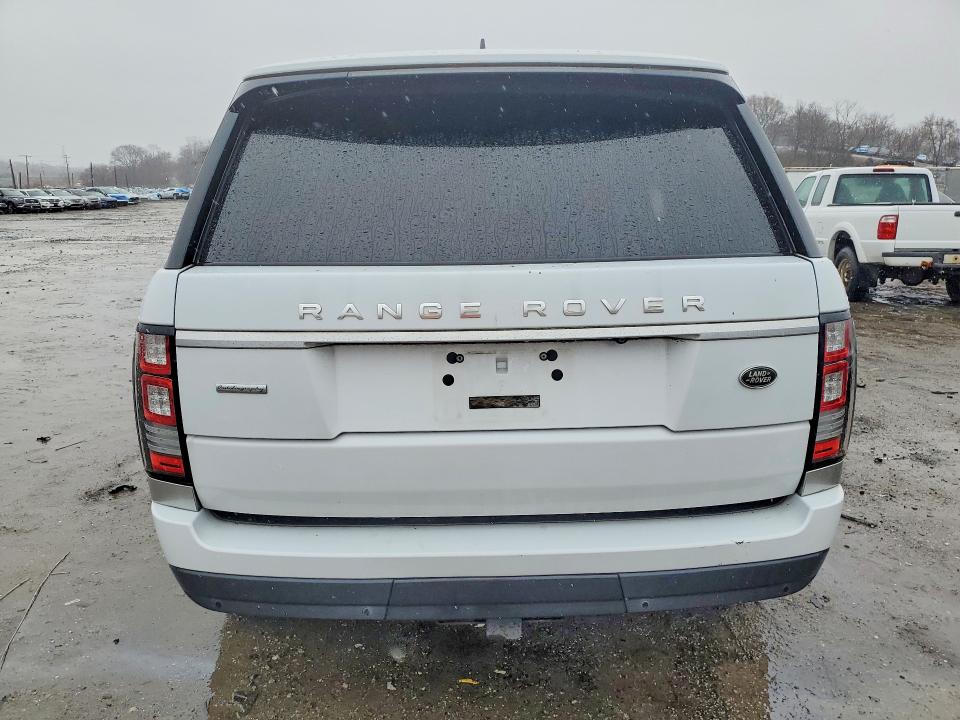 2015 Land rover RANGE ROVER VIN SALGV2TF8FA235382 COPART salvage auction — FRONT END, Va - Certificate Of Title (P), sold $7,200 on 2026-07-03 (photo 6)