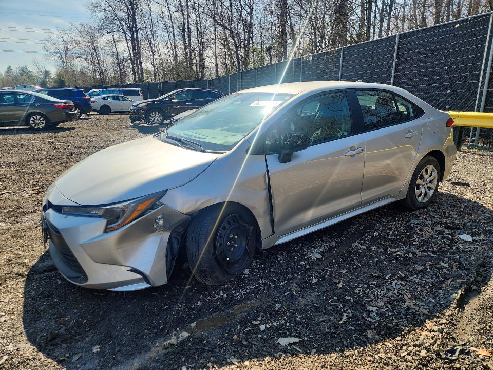 2025 Toyota Corolla VIN 5YFB4MDE8SP331198 COPART salvage auction — FRONT END, Md - Cert Of Salvage > 75% Damage, sold $6,000 on 2026-07-14 (photo 1)
