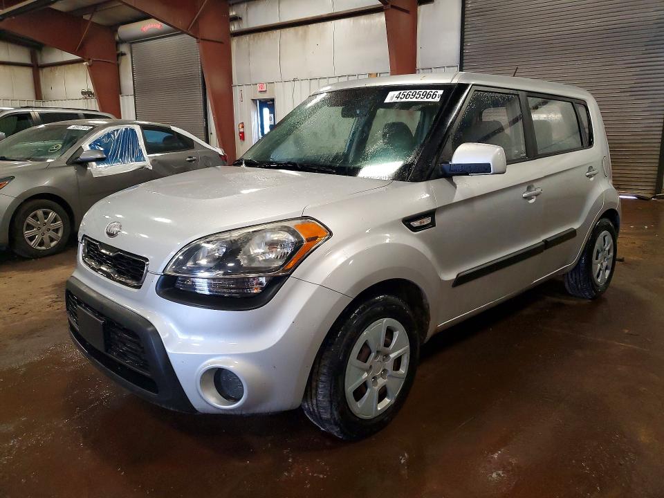 2013 Kia Soul VIN KNDJT2A50D7758094 COPART salvage auction — REAR END, Tx - Salvage Vehicle Title, sold $325 on 2026-07-31 (photo 1)