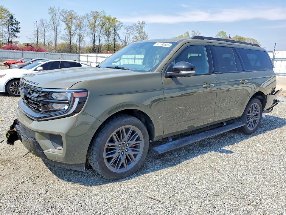 2025 Ford Expedition VIN 1FMJK1MG4SEA73434 — COPART salvage auction photo