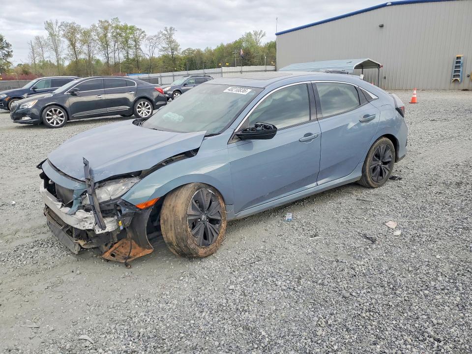 2019 Honda Civic VIN SHHFK7H60KU214639 COPART salvage auction — FRONT END, Sc - Cert Of Title-Salvage, sold $1,900 on 2026-07-29 (photo 1)