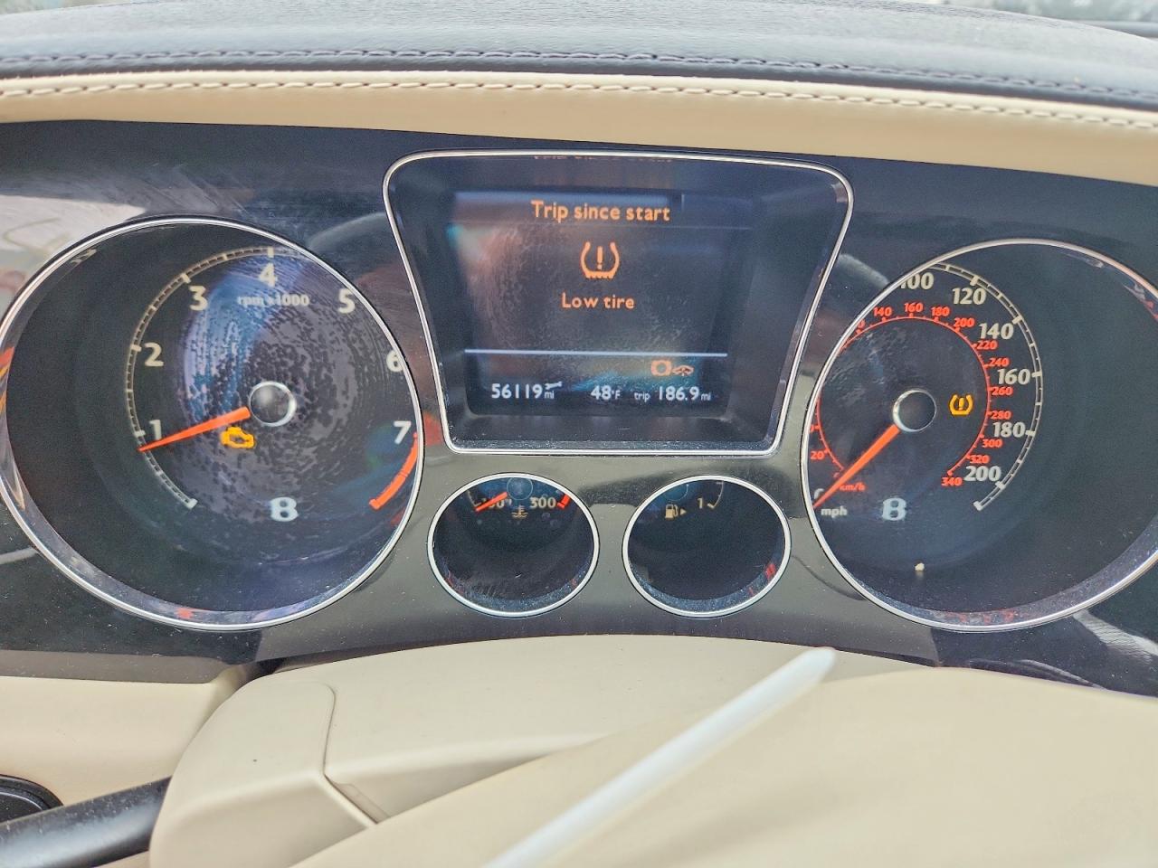 2013 Bentley Continental VIN SCBBP9ZA4DC081659 COPART salvage auction — Side, MA - CERT OF TITLE-RECONSTRCTD COLL, sold $13,300 on 2026-05-29 (photo 9)