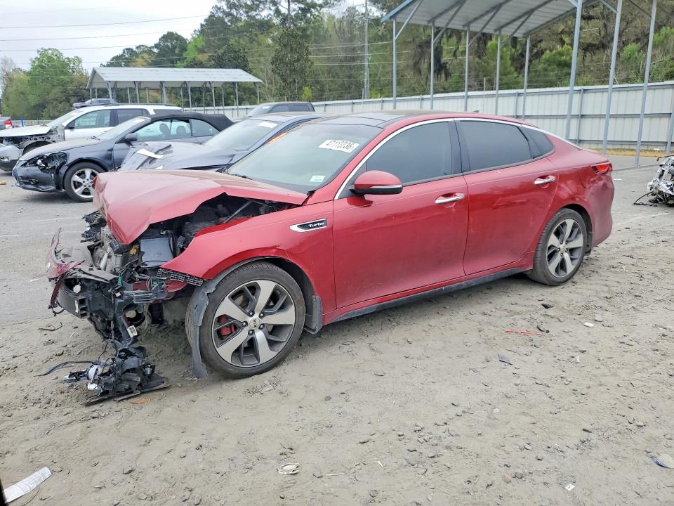 2018 Kia VIN 5XXGW4L2XJG240240 COPART salvage auction — FRONT END, Ga - Cert Of Title-Salvage, sold $1,400 on 2026-07-13 (photo 1)