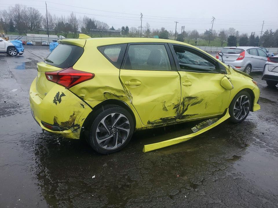 2018 Toyota Corolla VIN JTNKARJE9JJ553838 COPART salvage auction — SIDE, Or - Lien Papers Salvage, sold $3,100 on 2026-07-27 (photo 3)