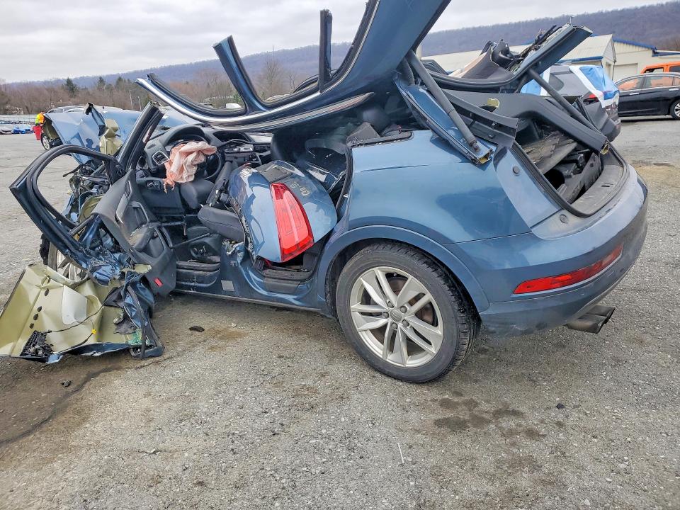 2016 Audi Q3 VIN WA1EFCFS4GR024980 COPART salvage auction — ALL OVER, PA - CERTIFICATE OF SALVAGE, sold $100 on 2026-07-28 (photo 2)