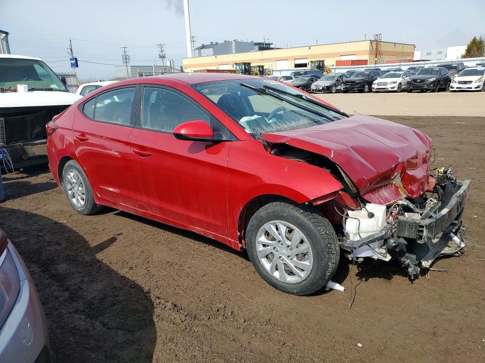 2020 Hyundai VIN KMHD74LF9LU959930 COPART salvage auction — FRONT END, On - Permit Salvage, sold $950 on 2026-07-28 (photo 4)