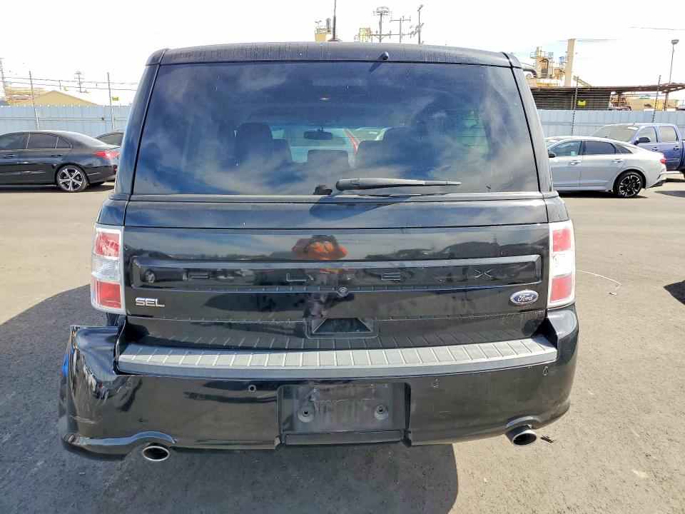 2018 Ford Flex VIN 2FMGK5C84JBA13014 COPART salvage auction — REAR END, Salvage Title, sold $950 on 2026-07-20 (photo 6)