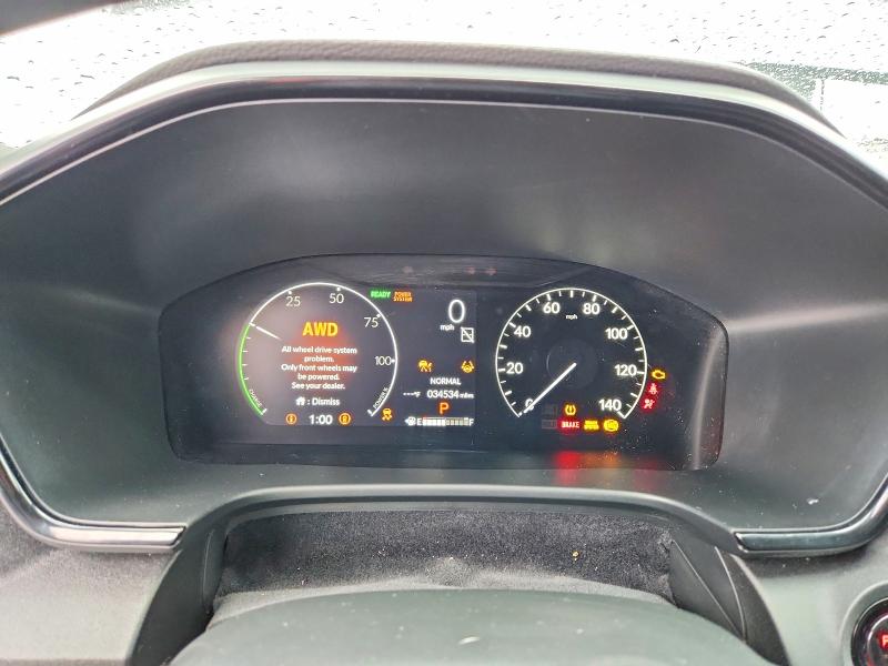 2024 Honda Cr-v VIN 2HKRS6H85RH807807 COPART salvage auction — FRONT END, KY - RED SALVAGE NON-REBUILDABLE, sold $17,900 on 2026-07-09 (photo 9)