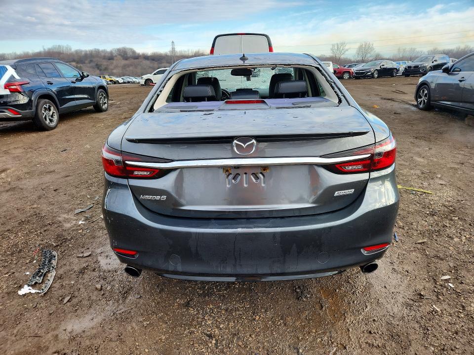 2018 Mazda 6 VIN JM1GL1WYXJ1328661 COPART salvage auction — HAIL, Il - Salvage Certificate, sold $2,800 on 2026-07-24 (photo 6)