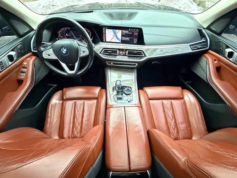 2019 BMW X7 VIN 5UXCW2C52KLB43713 COPART salvage auction — NORMAL WEAR, Tx - Certificate Of Title (P), sold $20,800 on 2026-07-29 (photo 9)