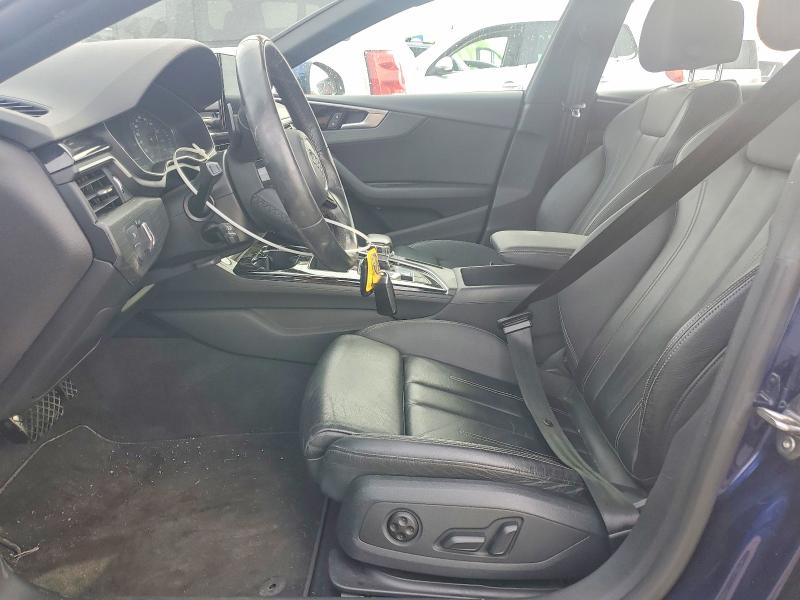 2022 Audi A5 VIN WAUDACF59NA008325 COPART salvage auction — FRONT END, Salvage Title, sold $7,600 on 2026-08-13 (photo 7)