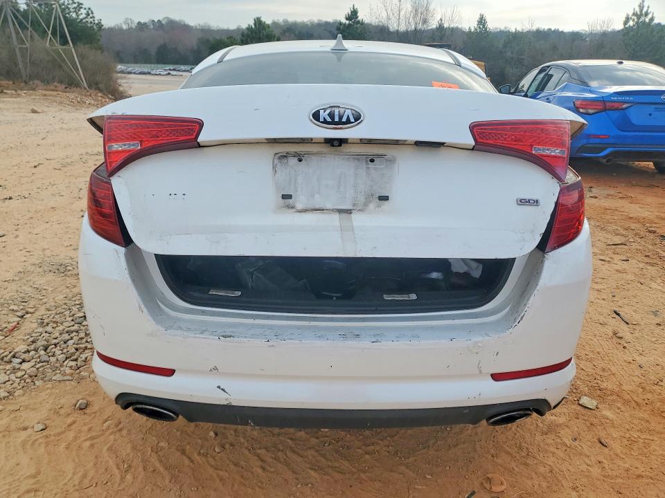 2011 Kia Optima VIN KNAGM4A70B5106750 COPART salvage auction — FRONT END, Nc - Salvage Certificate Of Title, sold $250 on 2026-07-06 (photo 6)