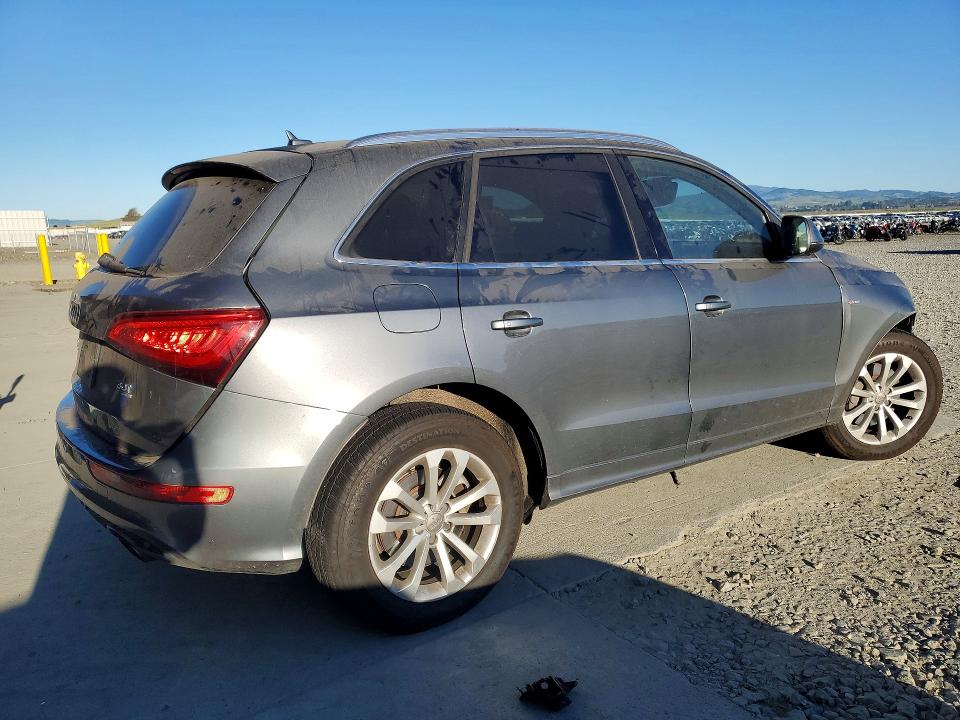 2013 Audi Q5 VIN WA1DGAFP3DA100871 COPART salvage auction — VANDALISM, Ca - Salvage Certificate, sold $175 on 2026-07-27 (photo 3)
