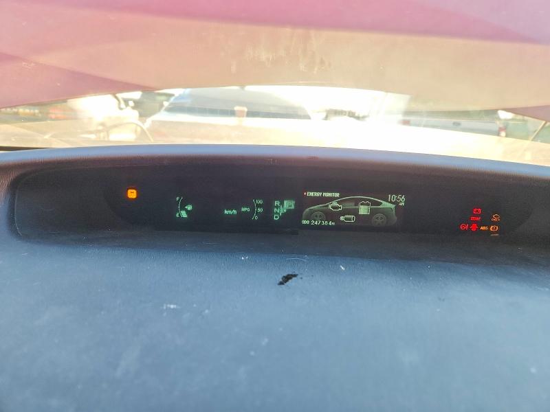 2012 Toyota Prius VIN JTDKN3DU5C5499622 COPART salvage auction — REAR END, Ks - Cert Of Title-Salvage, sold $625 on 2026-07-08 (photo 9)