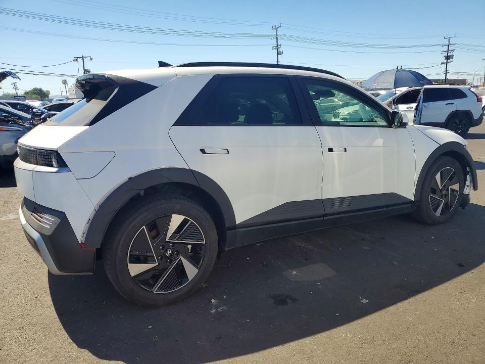 2025 Hyundai Ioniq VIN 7YAKN4DA6SY028029 COPART salvage auction — FRONT END, Ca - Salvage Certificate, sold $12,200 on 2026-07-08 (photo 3)