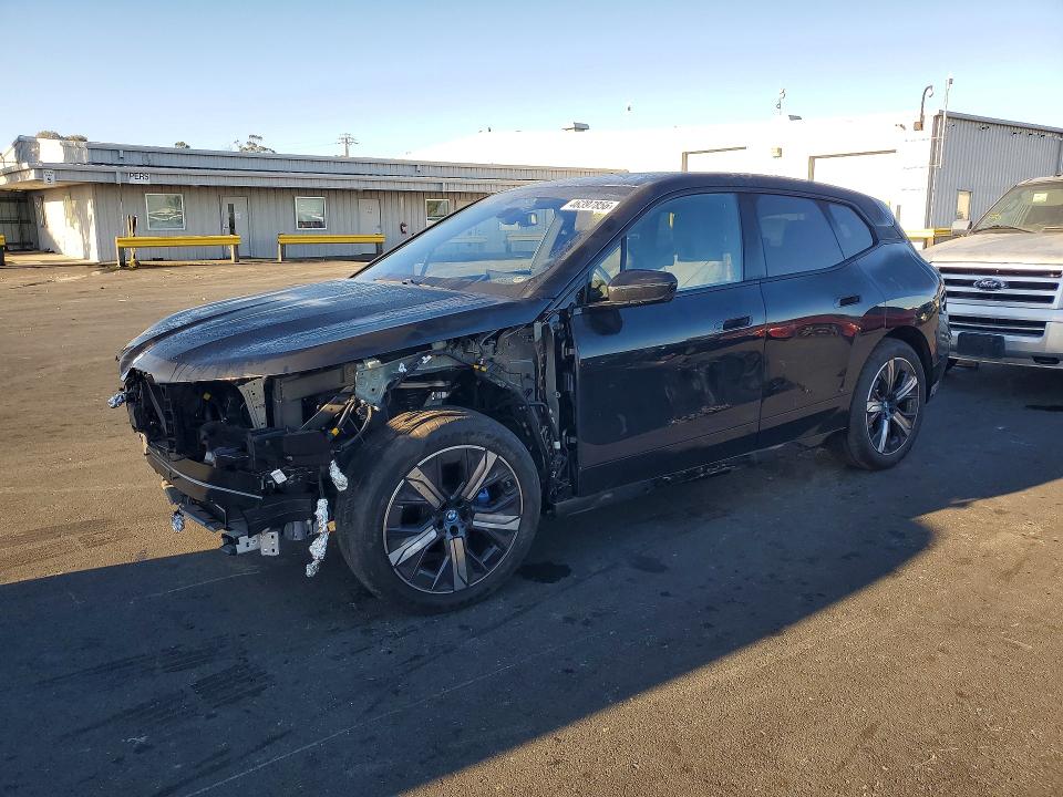 2025 BMW Ix VIN WB523CF07SCS50339 COPART salvage auction — FRONT END, Ca - Salvage Certificate, sold $27,250 on 2026-07-06 (photo 1)
