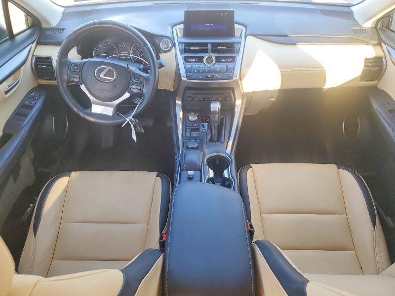2016 Lexus Nx 200t VIN JTJYARBZ1G2046237 COPART salvage auction — FRONT END, AZ - DIS/DLR/EXP ONLY SALVAGE TITLE, sold $10,200 on 2026-07-27 (photo 8)