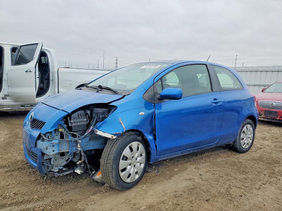 2010 Toyota Yaris VIN JTDJT4K33A5318967 COPART salvage auction — FRONT END, Ia - Cert Of Title-Salvage Title, sold $1,100 on 2026-07-15 (photo 1)