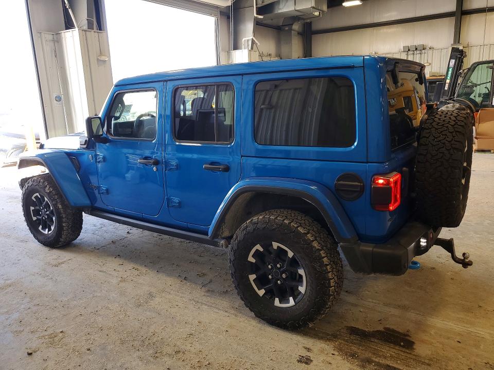 2024 Jeep Wrangler / VIN 1C4RJXR6XRW186788 COPART salvage auction — MINOR DENT/SCRATCHES, Mo - Certificate Of Title, sold $25,500 on 2026-07-09 (photo 2)
