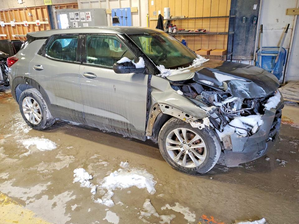 2023 Chevrolet Trailblazer VIN KL79MMS28PB193737 COPART salvage auction — FRONT END, In - Bill Of Sale - Parts Only, sold $2,450 on 2026-07-31 (photo 4)