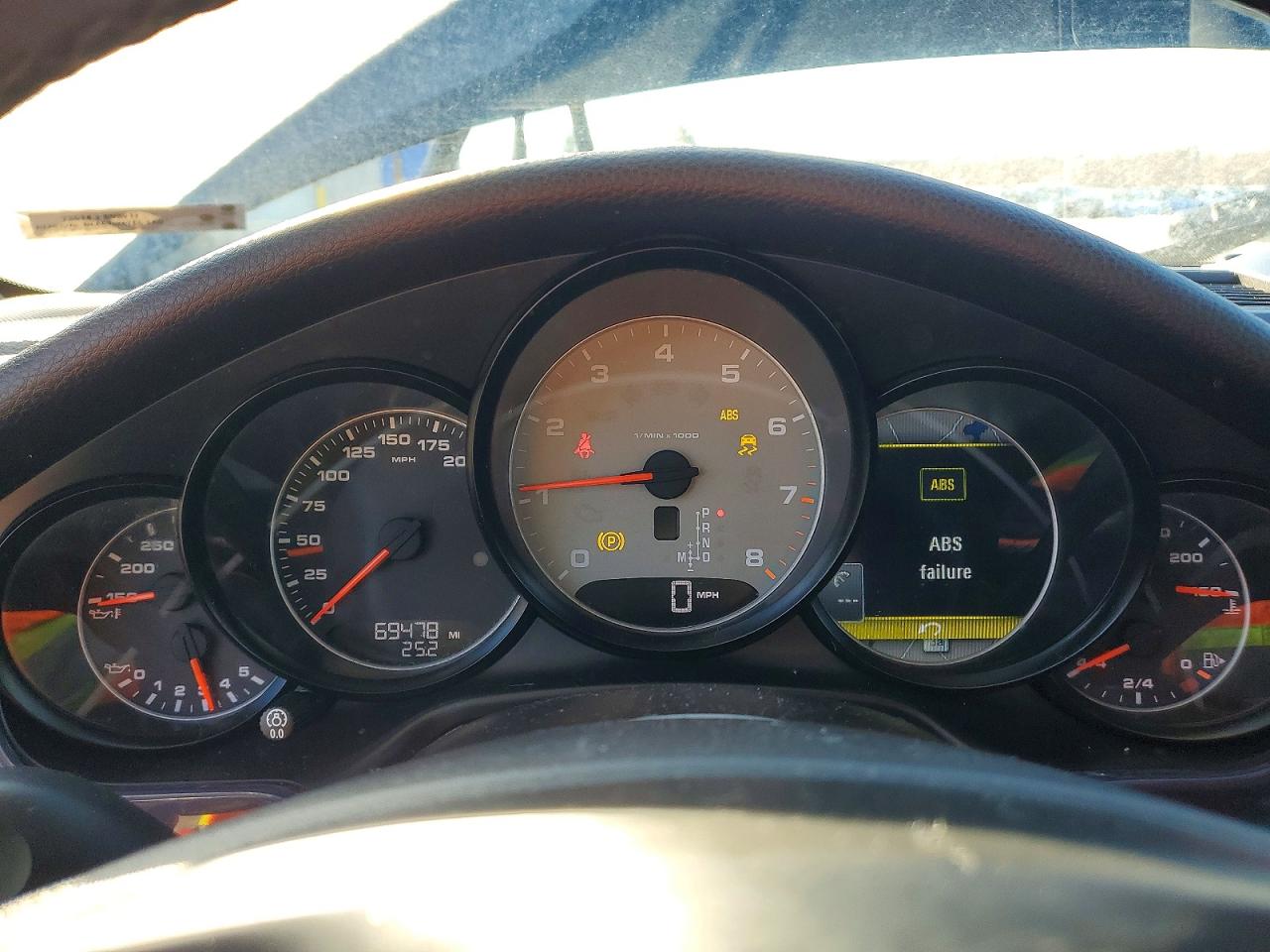 2014 Porsche Panamera VIN WP0AB2A76EL055550 COPART salvage auction — Undercarriage, MA - CERT OF TITLE-RECONSTRCTD COLL, sold $5,800 on 2026-04-02 (photo 9)