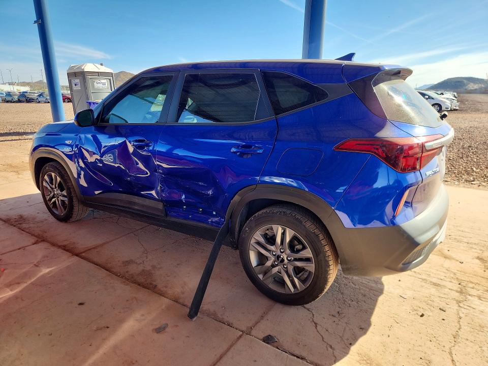 2022 Kia Seltos VIN KNDEPCAA5N7251914 COPART salvage auction — SIDE, Az - Cert Of Title - Salvage, sold $3,150 on 2026-07-09 (photo 2)