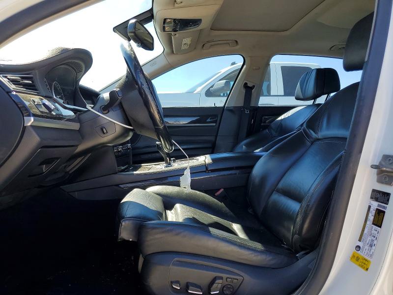 2013 BMW 7er VIN WBAYE8C54DDE22197 COPART salvage auction — REAR END, Nv - Cert Of Title-Lemon Law Buybck, sold $2,450 on 2026-07-20 (photo 7)
