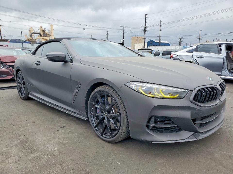 2019 BMW M8 VIN WBAFY4C51KBX39237 COPART salvage auction — SIDE, Ca - Salvage Certificate, sold $24,700 on 2026-07-07 (photo 4)