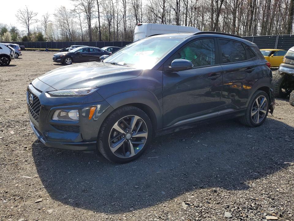 2021 Hyundai Kona VIN KM8K5CA54MU663037 COPART salvage auction — SIDE, Md - Cert Of Salvage > 75% Damage, sold $275 on 2026-07-28 (photo 1)