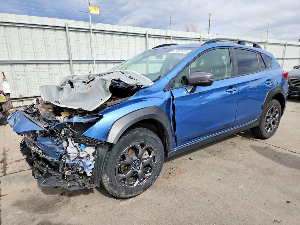 2022 Subaru Xv VIN JF2GTHRC7NH257393 COPART salvage auction — FRONT END, Salvage Title, sold $3,250 on 2026-08-24 (photo 1)