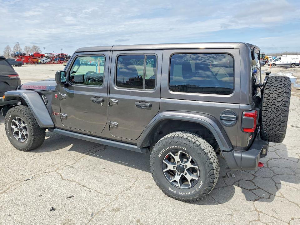 2021 Jeep Wrangler unlimited VIN 1C4HJXFG3MW617280 COPART salvage auction — MINOR DENT/SCRATCHES, Mo - Certificate Of Title, sold $23,500 on 2026-07-09 (photo 2)