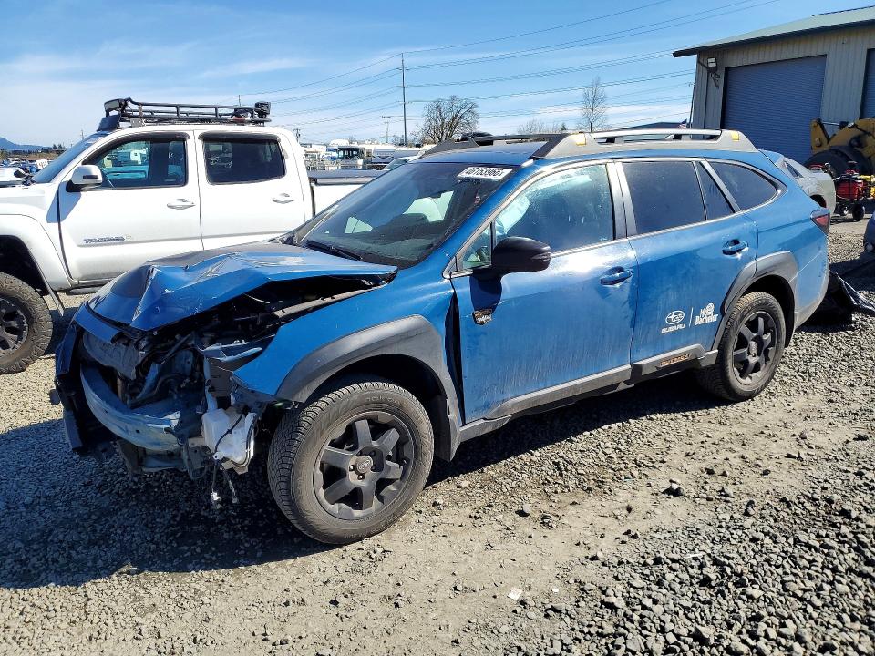 2024 Subaru Outback VIN 4S4BTGUDXR3147567 COPART salvage auction — FRONT END, Or - Salvage Title Certificate, sold $7,800 on 2026-07-28 (photo 1)