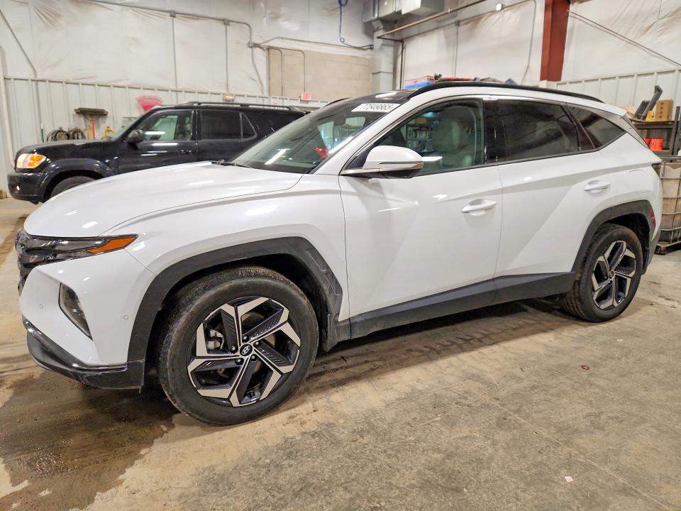 2024 Hyundai Tucson VIN KM8JECD13RU148879 COPART salvage auction — REAR END, Wi - Cert Of Title-Salvage Vehicle, sold $13,500 on 2026-07-14 (photo 1)