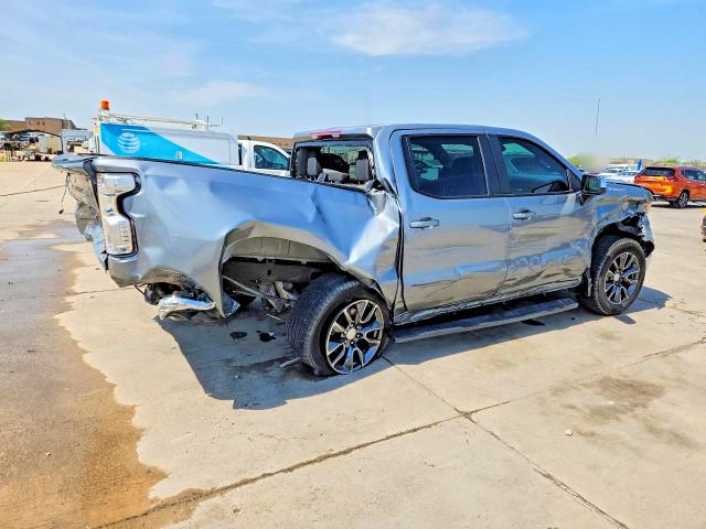2024 Chevrolet Silverado 1500 VIN 1GCPACEK0RZ243811 COPART salvage auction — REAR END, Tx - Salvage Vehicle Title, sold $6,400 on 2026-07-09 (photo 3)