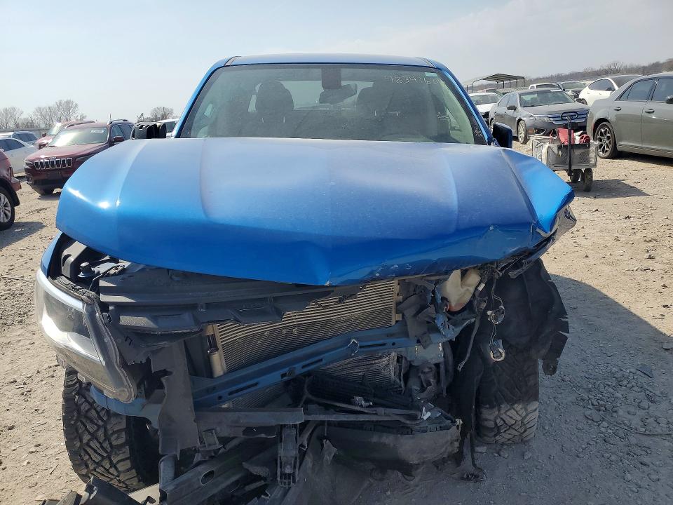 2021 Chevrolet VIN 1GCGTCEN5M1268747 COPART salvage auction — FRONT END, Mo - Salvage Certificate Of Title, sold $3,550 on 2026-07-09 (photo 5)