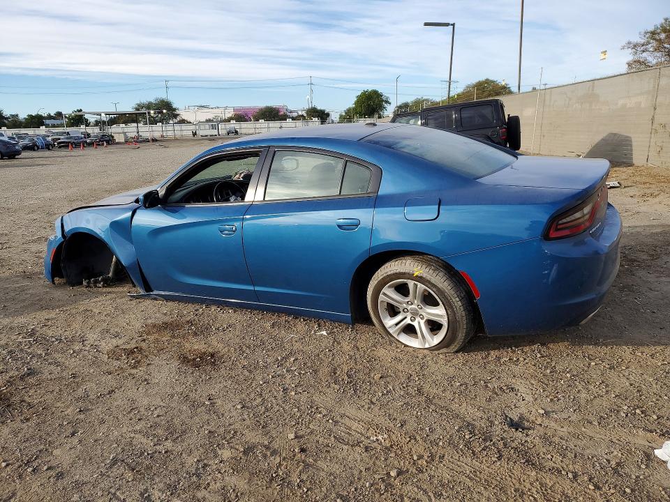2022 Dodge Charger VIN 2C3CDXBGXNH259123 COPART salvage auction — FRONT END, Ca - Salvage Certificate, sold $2,200 on 2026-07-25 (photo 2)