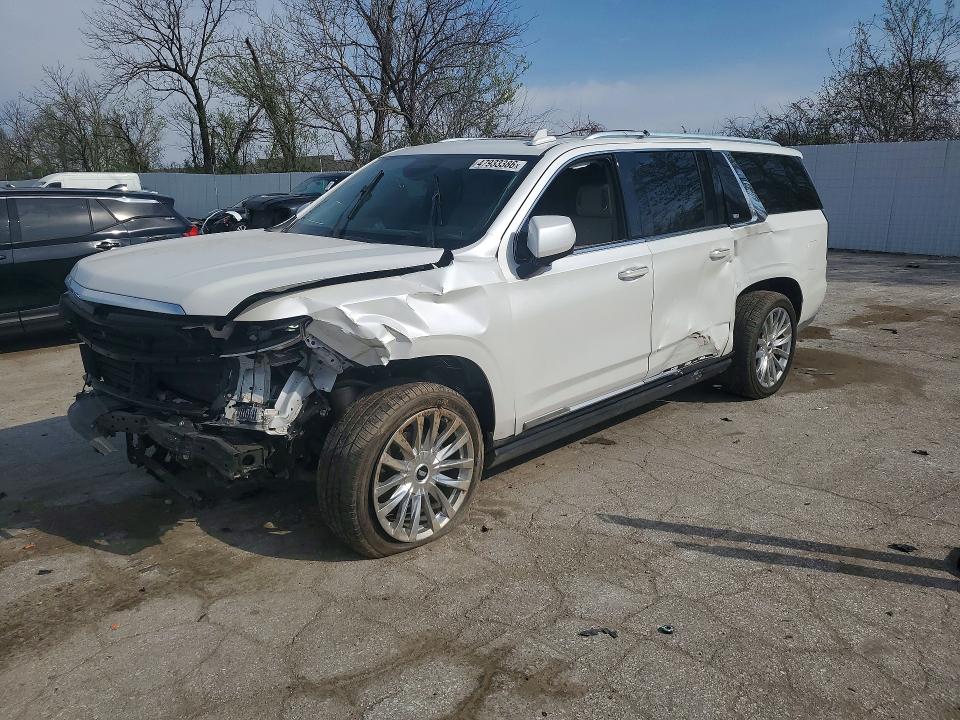2021 Cadillac VIN 1GYS4MKL4MR408010 COPART salvage auction — FRONT END, Mo - Salvage Certificate Of Title, sold $19,600 on 2026-07-28 (photo 1)
