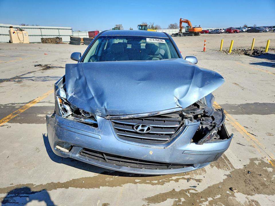 2009 Hyundai Sonata VIN 5NPET46C89H559382 COPART salvage auction — FRONT END, Ky - Bill Of Sale/Part Only/No Titl, sold $350 on 2026-07-16 (photo 5)
