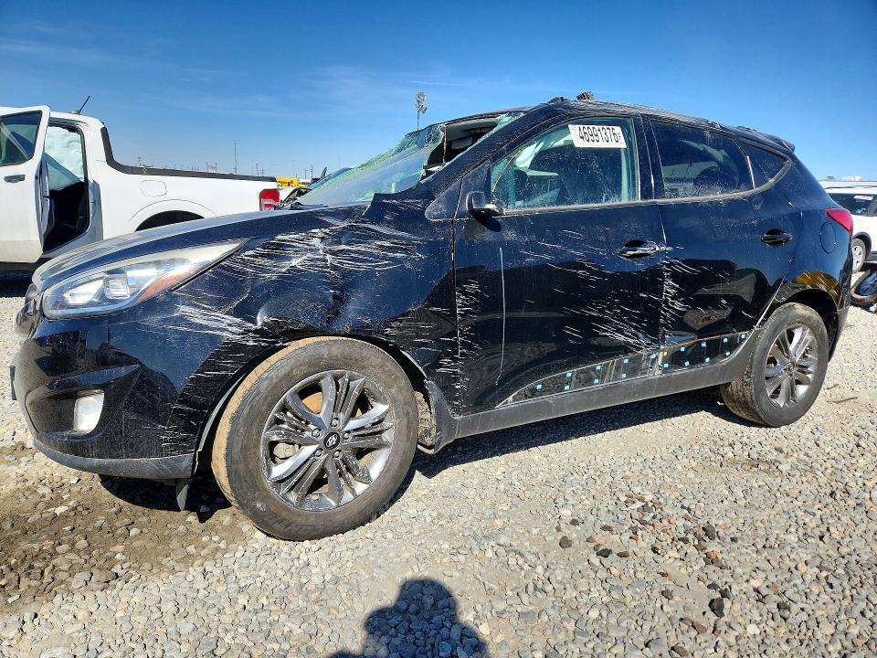 2014 Hyundai Tucson VIN KM8JUCAG9EU941500 — COPART salvage auction photo