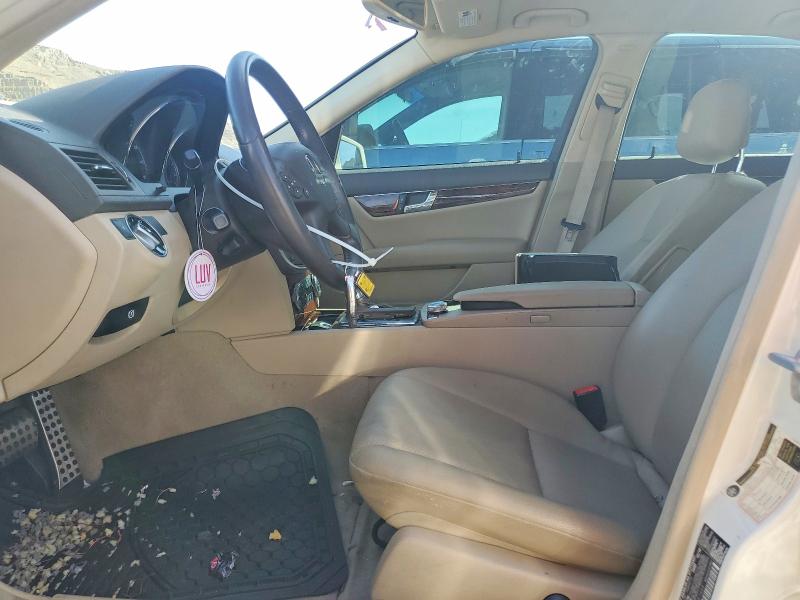 2011 Mercedes-benz C class VIN WDDGF8BB2BR161464 COPART salvage auction — MINOR DENT/SCRATCHES, Id - Salvage Certificate Of Title, sold $225 on 2026-07-13 (photo 7)