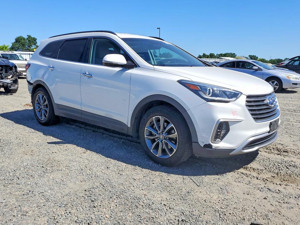 2018 Hyundai Santa fe VIN KM8SN4HF8JU265636 COPART salvage auction — REAR END, Salvage Title, sold $1,950 on 2026-07-21 (photo 4)