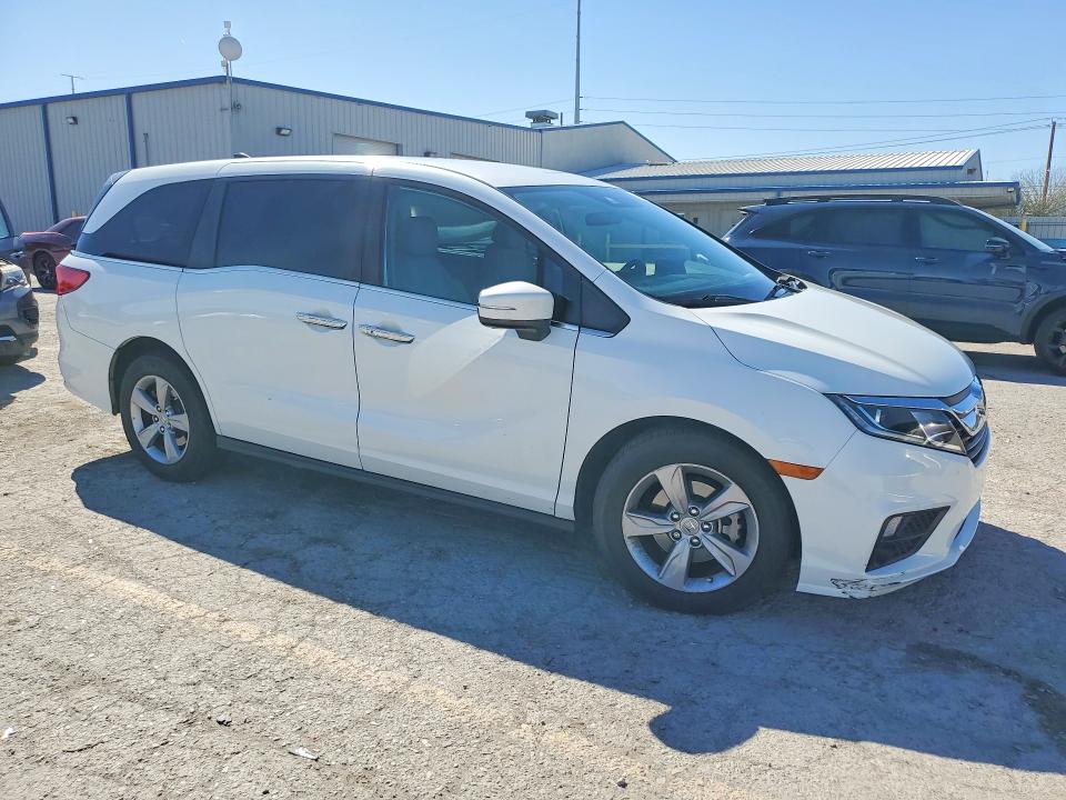 2020 Honda Odyssey VIN 5FNRL6H53LB026034 COPART salvage auction — REAR END, Nv - Salvage Title, sold $6,400 on 2026-07-09 (photo 4)