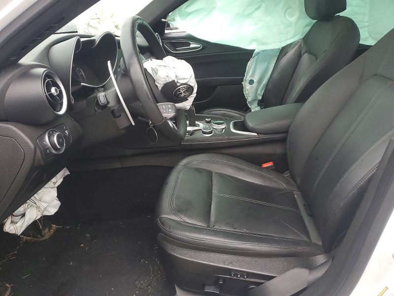 2023 Alfa romeo Giulia VIN ZARFANAN0P7673778 COPART salvage auction — FRONT END, Mi - Scrap Certificate Of Title, sold $3,650 on 2026-07-10 (photo 7)