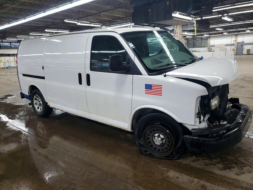 2012 Chevrolet Express VIN 1GCSGAFX2C1191160 COPART salvage auction — FRONT END, IL - CERTIFICATE OF TITLE, sold $2,819 on 2026-07-20 (photo 4)