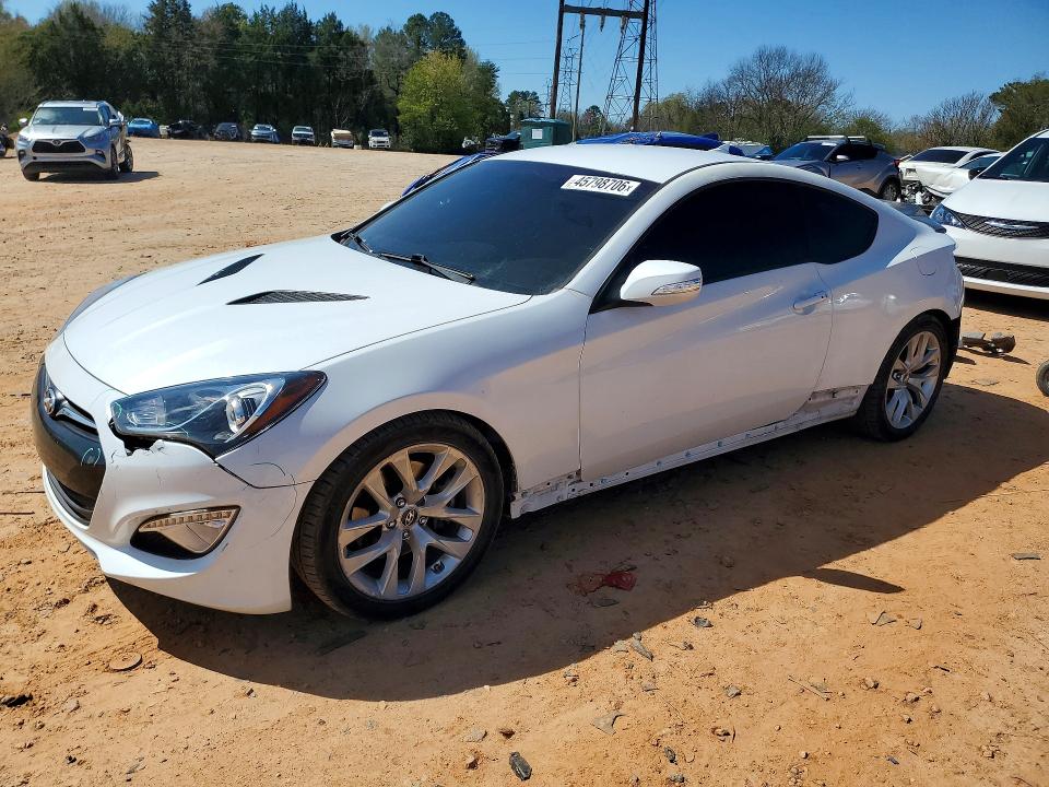 2016 Hyundai Genesis VIN KMHHT6KJ3GU132591 COPART salvage auction — REAR END, Nc - Salvage Certificate Of Title, sold $450 on 2026-07-20 (photo 1)