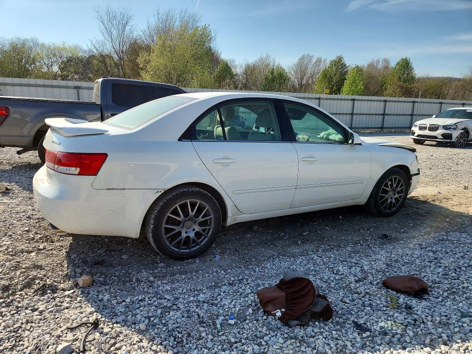 2007 Hyundai Sonata VIN 5NPEU46F57H169523 COPART salvage auction — FRONT END, AR - CERT OF TITLE-SALVAGE, sold $725 on 2026-07-08 (photo 3)