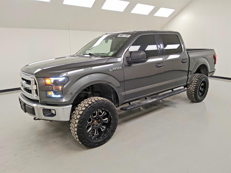 2016 Ford F-150 lightning VIN 1FTEW1EF7GFA55480 COPART salvage auction — MECHANICAL, La - Certificate Of Title, sold $10,800 on 2026-07-02 (photo 1)